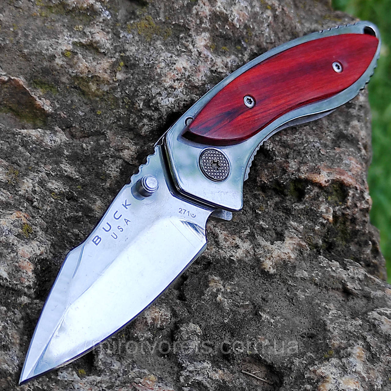 Ніж складний Buck Alpha Dorado 271, 440, china, +paracord