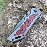 Ніж складаний Buck-фліпер, напівавтомат, фото 2