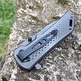 Ніж складаний Buck-фліпер, напівавтомат, фото 3