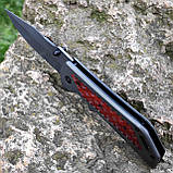 Ніж складаний Buck-фліпер, напівавтомат, фото 4