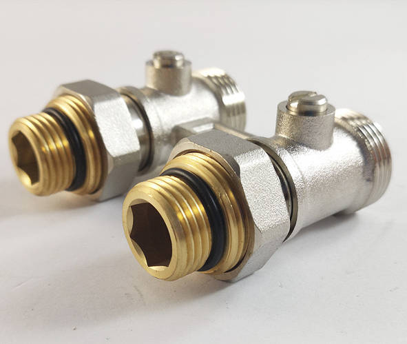 Купить Узел для нижнего подключения радиатора 1/2"*3/4" прямой RS-k ...