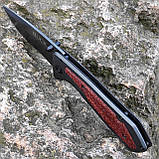 Ніж складний інерційний фліппер Buck 53, дерево, фото 2