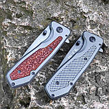 Ніж складний інерційний фліппер Buck 53, дерево, фото 6