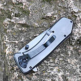 Ніж складний інерційний фліппер Buck 53, дерево, фото 4