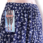 Бриджі жіночі кольорові бамбук батали Наталі, розмір 50-56, асорті, К-10, фото 2