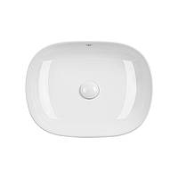 Раковина-чаша Qtap Aquarius 465x375x115 White с донным клапаном QT21112185W Technohub - Гарант Качества