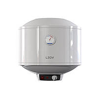 Бойлер 30 літрів LEOV LV 30 l круглий вертикальний водонагрівач мокрий ТЕН 1,5 кВт
