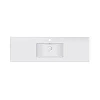 Раковина Qtap Albatross E 1500х460х180 White с донным клапаном QT01119150EW Technohub - Гарант Качества