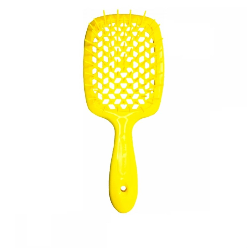 Гребінець для волосся Janeke 1830 Superbrush The Original Italian 82SP226 YFL Жовтий неон