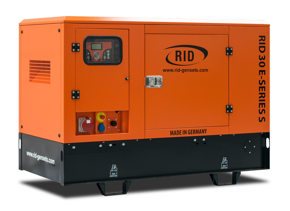 Дизельний однофазний генератор RID 30/1 E-SERIES S (24 кВт) в капоті + зимовий пакет + автозапуск