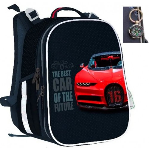 Рюкзак шкільний SchoolCase Mini Future Car 2 відділення.35*27*16см PL 2211C 13010011
