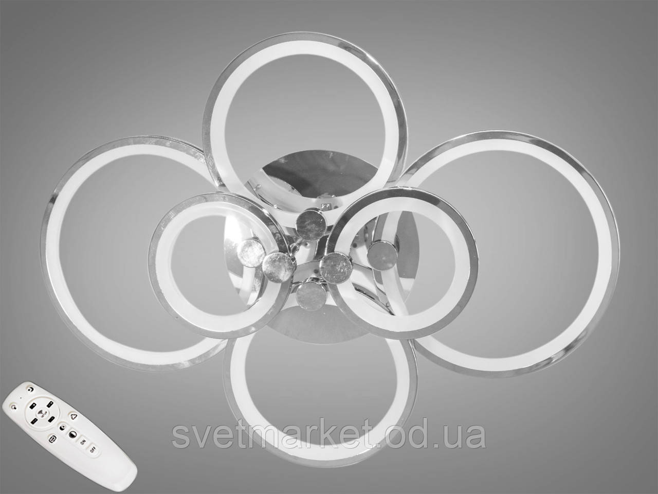 Світлодіодна люстра 8022/6HR, фото 1
