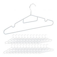 Прорезиненные вешалки для одежды в наборе из 24 штук