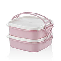 Ланч-бокс подвійних Gustо Тетра GT-795 21.5х19.5х15.3 см 4569491