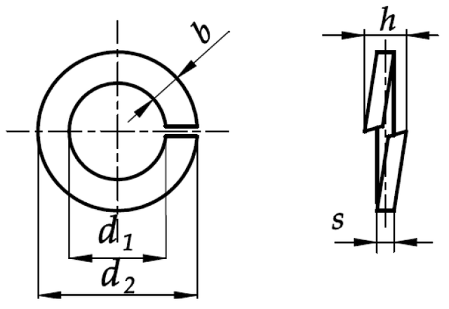 шайба 6 65г гост 6402-70