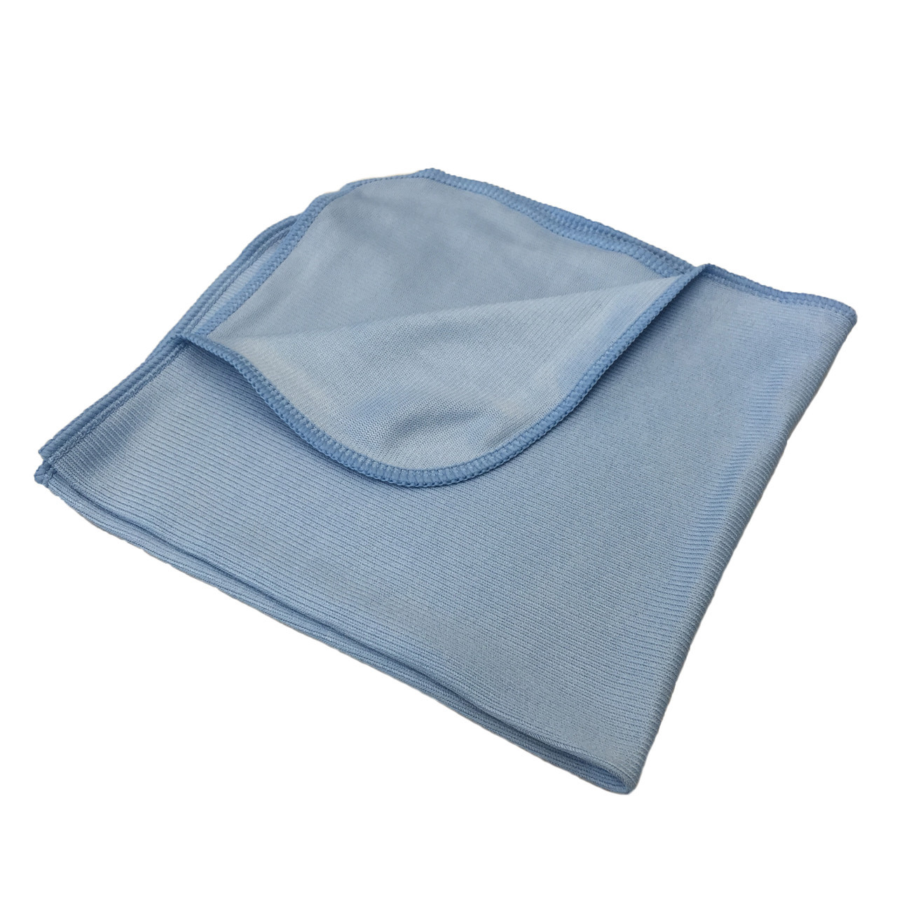 Мікрофібровий рушник для скла Autofiber Smooth Glass 40х40 см. 260 gsm синій (T165B16), фото 1