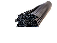 ABS 100 г пластина черный. Прутки (электроды) АБС Акрилонитрил бутадиен стирол для пайки сварки пластика