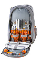 Рюкзак-пикник оранжевый GREEN CAMP на 27 л, GC1442-3.03