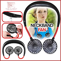 Портативний міні вентилятор Hands Free Sport Fan Usb