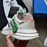 Чоловічі кросівки Adidas ZX 500 x Commonwealth літні весна літні з сіткою унісекс. Живе фото. Топ, фото 4