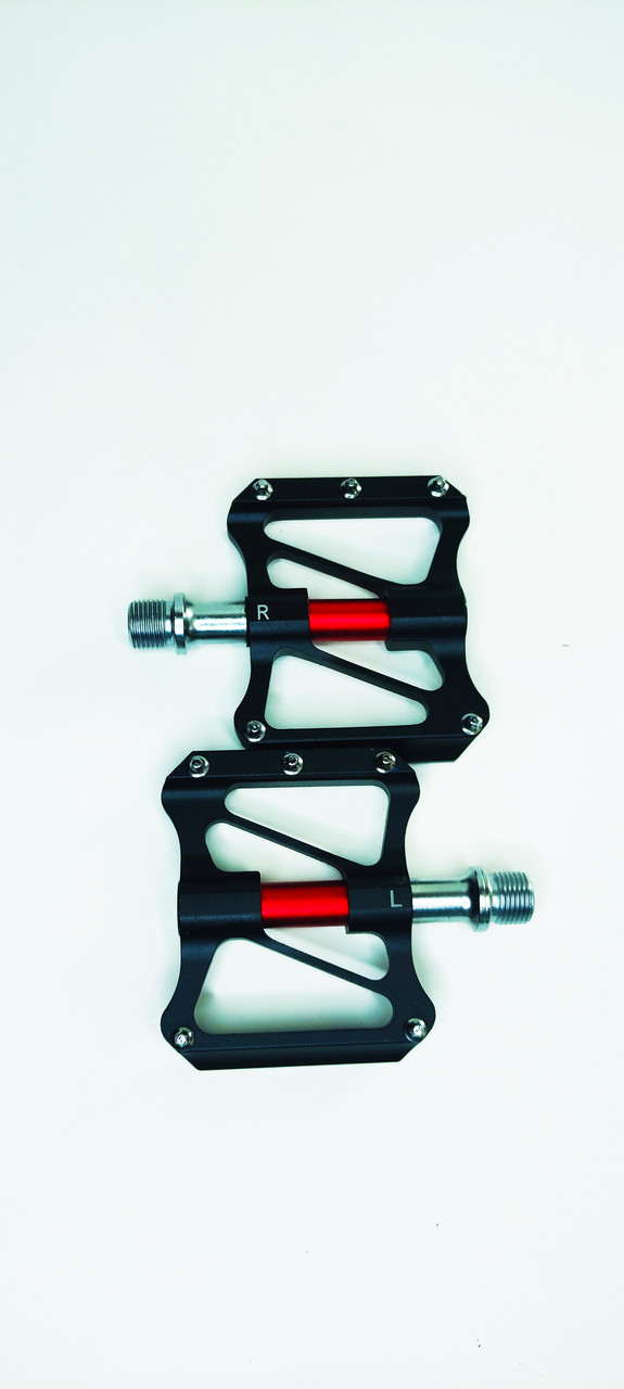Підвищіть свій рівень катання: Чорні велосипедні педалі МТВ алюмінієві Crosser Solo K-3463 (1456), фото 1