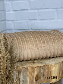 Плед - покривало Євро розмір 200*230 Латте