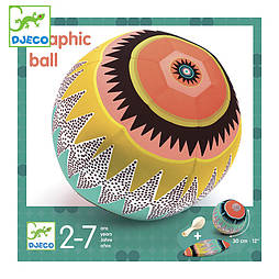Тканинної надувний м'яч Djeco Graphic DJ02057