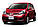 Комплект підкрилок (4 шт) Nissan Not E11 Nissan Note I, фото 5