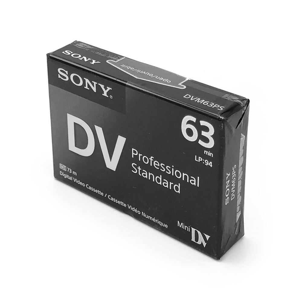 MiniDV кассета DVM63PS Sony Professional - фото 1 - id-p1428259187