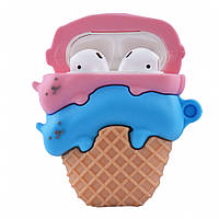 Чохол для AirPods силіконовий Морозиво CR-26