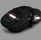 Велосипедна сумка підсідельна B-Soul чорна, фото 5