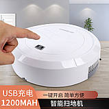 Хороший пилосос для дому Ximei Mop / Робот пилосос для дому / Робот пилосос clean smart robot. LH-915 Колір: білий, фото 3