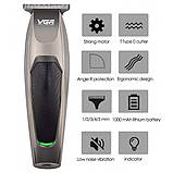 Машинка для стрижки волосся і потилиці VGR, Електрична акумуляторна машинка для стрижки KY-37, фото 2