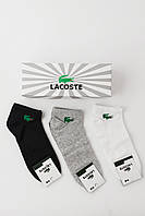 Лакосте Набор носки спортивные для мужчин Lacoste 6 пар. Носки комплект комплект 6шт. Короткие носки мужские