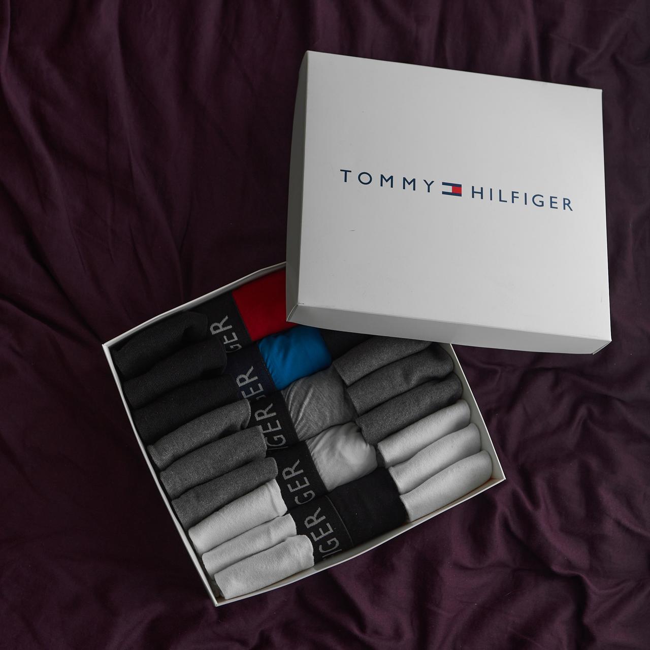 Томми Хилфигер Набор трусов 3шт и носков 9 пар Tommy Hilfiger Носки и трусы брендированные в коробке - фото 5 - id-p1863981993