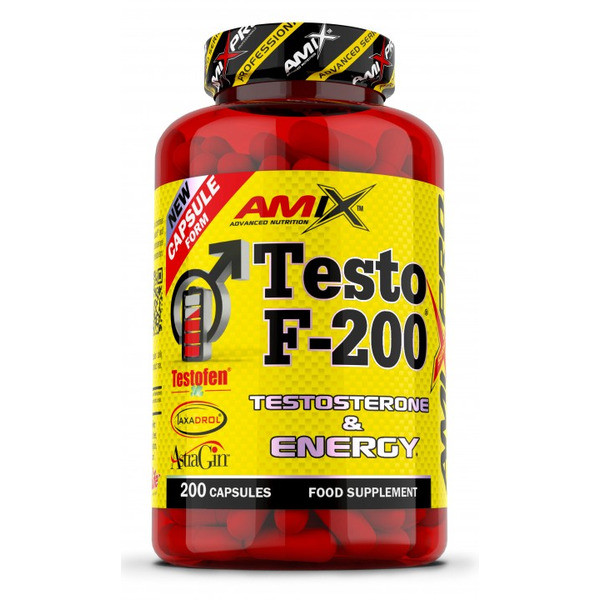 Стимулятор тестостерону Amix Nutrition Testo F-200, 200 капсул
