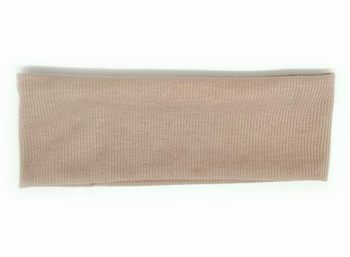 Пов'язка на голову жіноча персикова, фото 1