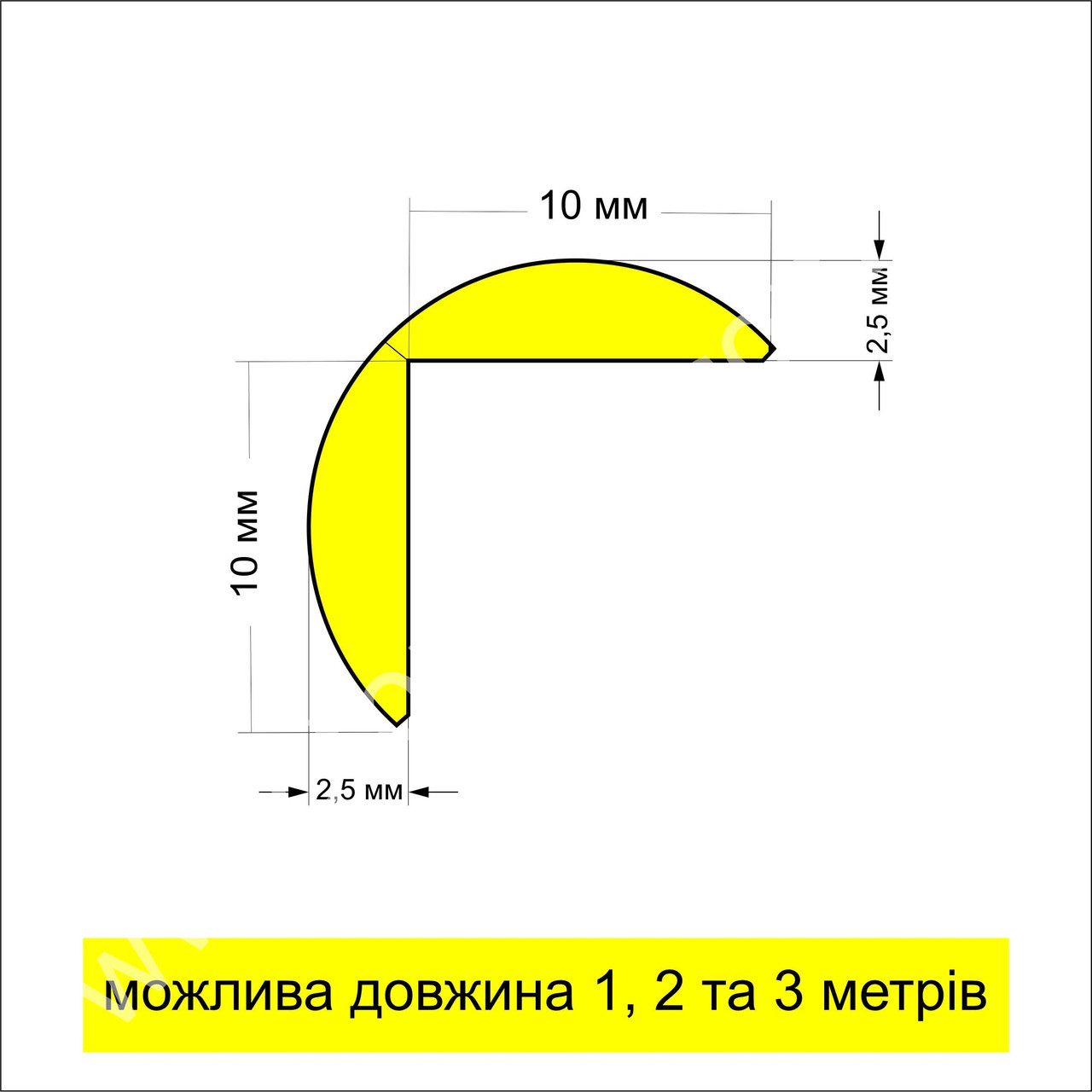 Защитная прозрачная силиконовая лента на углы мебели 2м х 10мм - фото 2 - id-p1131704413