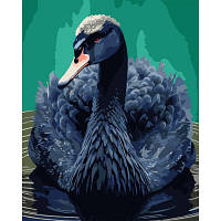 Картина по номерам Santi Черный лебедь 40*50 см (954514)