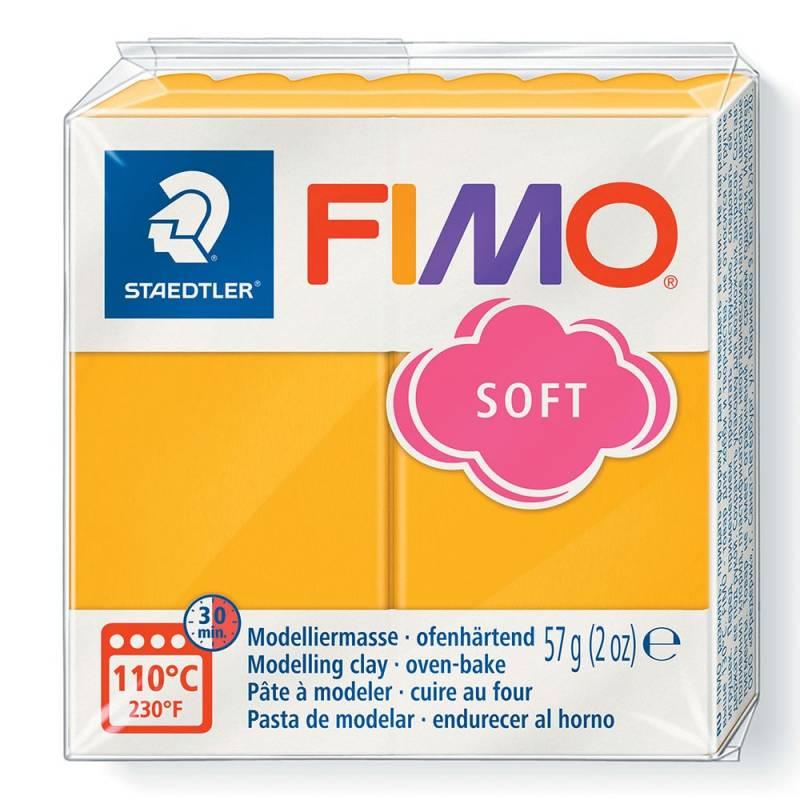 Пластика Soft, Манго карамель, 57 г, Fimo