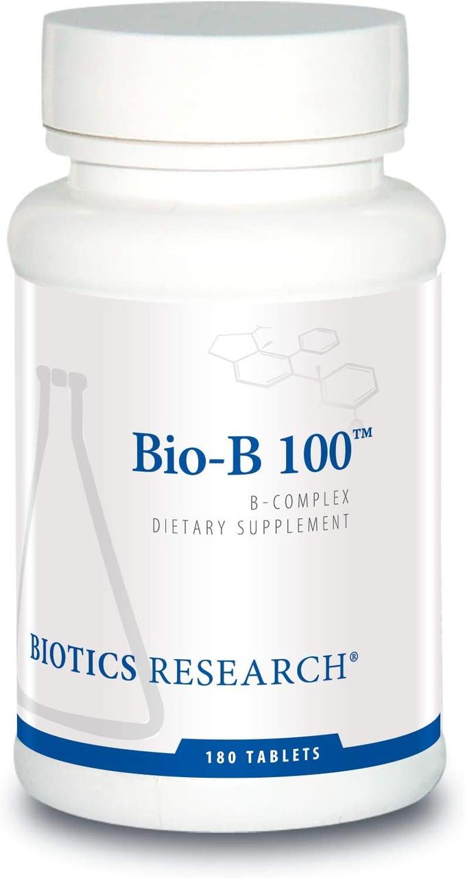 Biotics Research Bio-B 100 / Комплекс вітамінів групи Б 180 таблеток