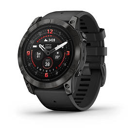 Смарт-годинник Garmin Epix Pro (Gen 2)  Sapphire Edition 51 mm Carbon Grey DLC Titanium with Black Band