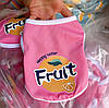 Футболка "Фруктик" для собаки, кішки., S-XXL Одяг для собак, кішок, фото 3
