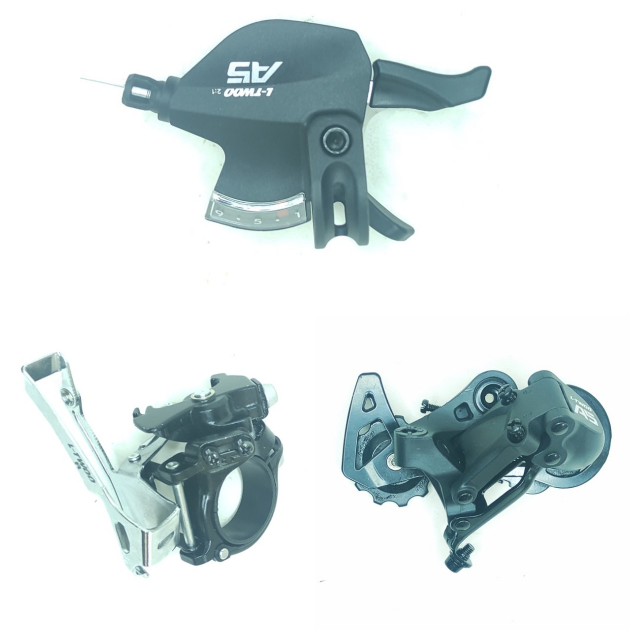 Групсет з 1 передачею та 9 швидкостями для велосипеда Crosser Solo від LTWOO Чорний 1442, фото 1