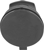 Розетка переносна с захистною кришкою каучукова e.socket.rubber.029.16, з з/к, 16А, фото 3