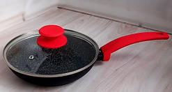 Сковорідка OSCAR CHEF 26 см з кришкою OSR-1101-26-l