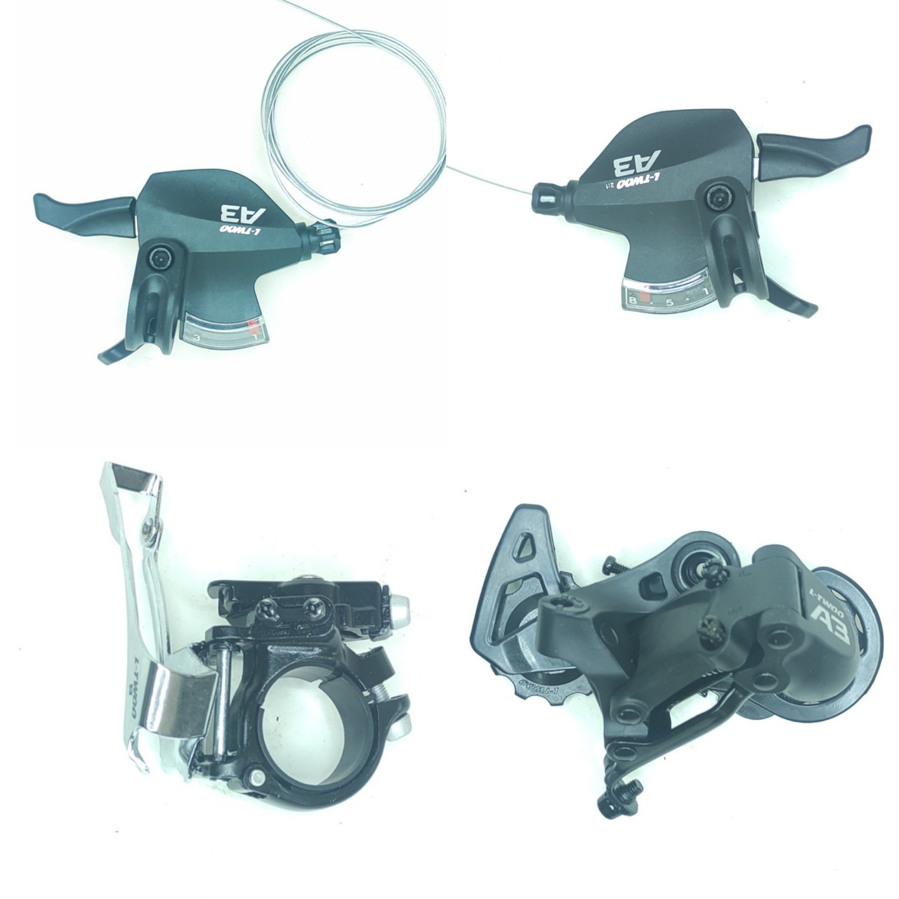 Група LTWOO для велосипеда Crosser Solo Чорний 3x8 швидкостей А3 (1440), фото 1