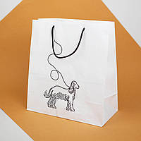 Подарочный пакет с ручками "Собака" 260*150*320 Детские подарочные пакеты