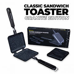 ТОСТЕР CО СТОЛОВЫМ НАБОРОМ RIDGE MONKEY CLASSIC SANDWICH TOASTER GRANITE EDITION