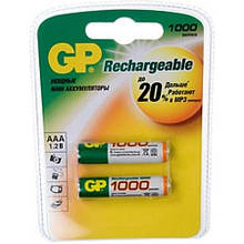 Акумулятор побутовий GP ReCyko 100АААНСЕ-U2 AAA R03 1000mAh